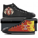 Lannister Black High Tops