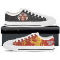 Lannister White Low Tops