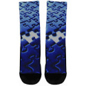 Autism Navy Blue Socks