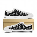 Skulls and Crossbones Low Tops