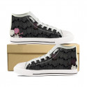 Skulls White & Rose High Tops