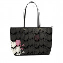 Skulls White and Rose Tote Bag