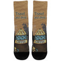 Travel and Drink Coffee Socks
