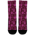 Burgundy Wine Socks
