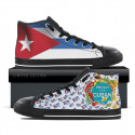 Proud to be Cuban Black High Tops