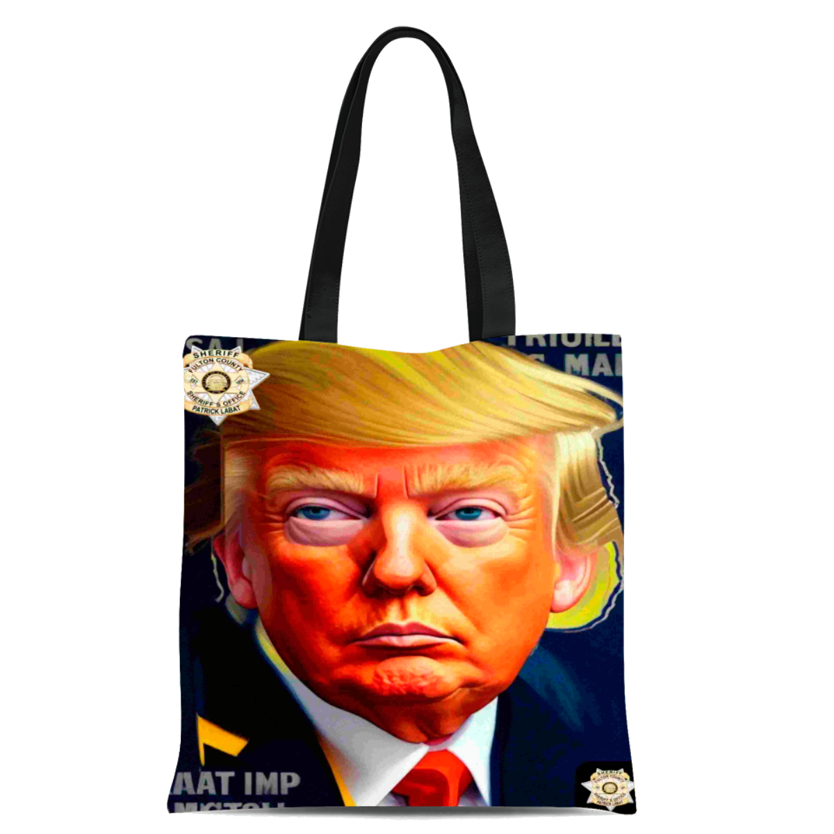 Trump's Mugshot Merchandise:  Bags