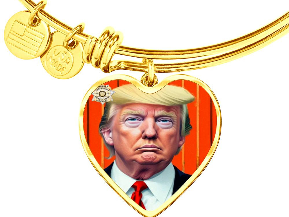Trump's Mugshot Merchandise:  Jewelry