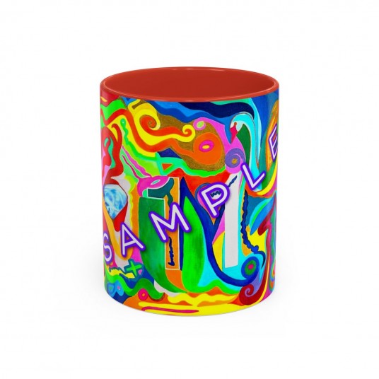 Your Reiki Art Soul Path Portrait - Accent Coffee Mug 11-15oz