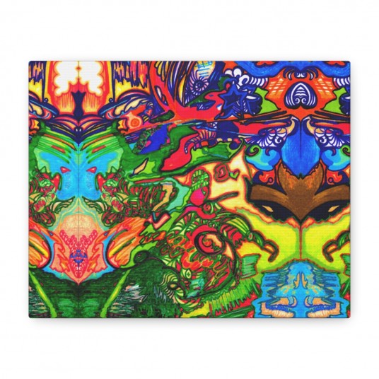 Your Reiki Art Soul Path Portrait - Canvas Wall Art