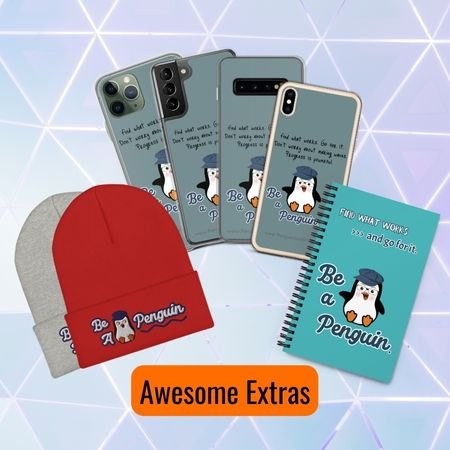 Penguin Outfitters themed accessories