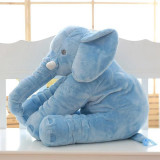 Large Plush Elephant Pillow To Comfort And Support Baby