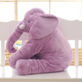 Large Plush Elephant Pillow To Comfort And Support Baby