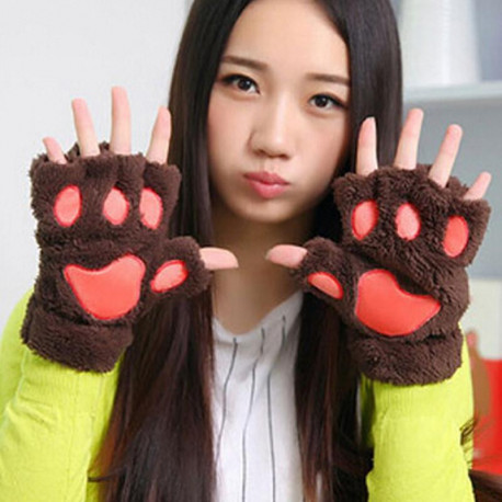 Plush Cat Claw Glove