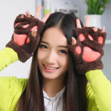 Plush Cat Claw Glove