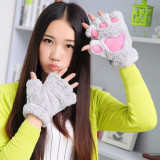 Plush Cat Claw Glove