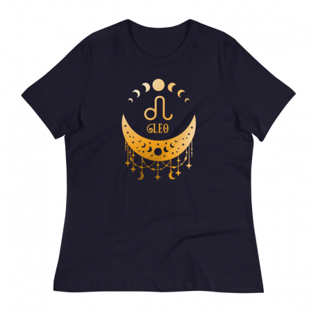 Zodiac Signs Celestial Leo T-Shirt