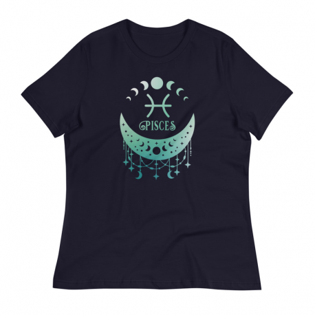 Zodiac Signs Celestial Pisces T-Shirt
