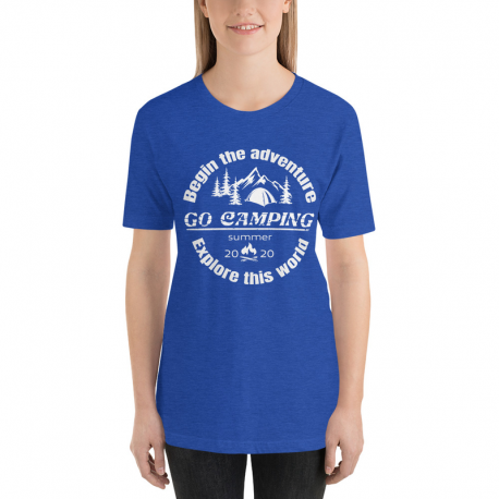Go Camping - Short-Sleeve Unisex T-Shirt