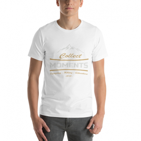 Collect moments - Camping, Hiking -Short-Sleeve Unisex T-Shirt