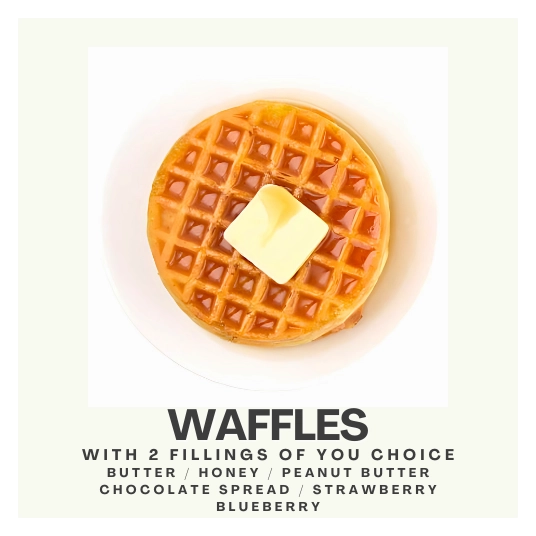 Waffles with Filling of Choice