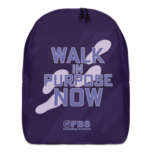 Walk in Purpose Now Minimalist Backpack