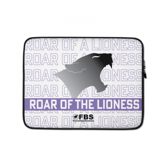Roar of the Lioness Laptop Sleeve