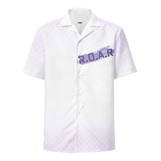 R.O.A.R Unisex button shirt
