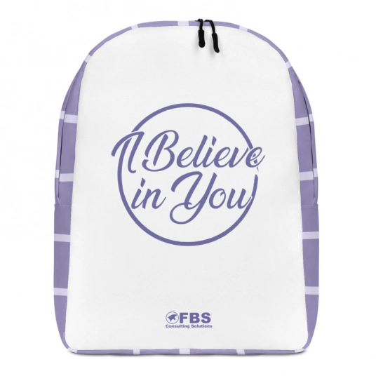 I Believe in You Minimalist Backpack