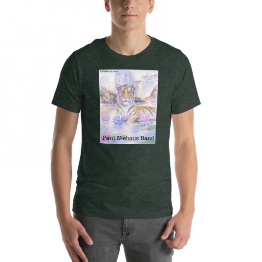Tiger Print Men's T-Shirt