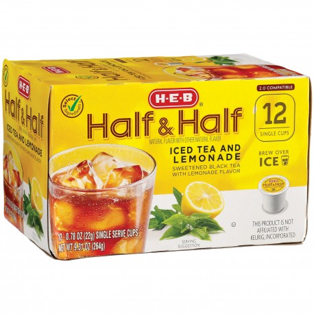 Half & Half Iced Tea Single Serve Cups