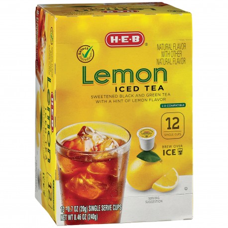 Lemon Iced Tea Single Serve Cups