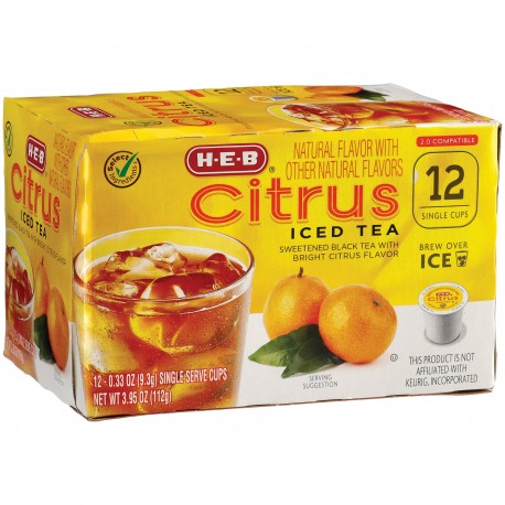 Citrus Iced Tea Single Serve Cups