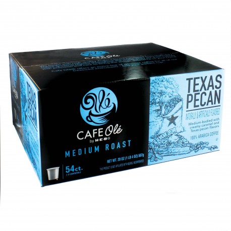 Cafe Ole  Texas Pecan Single Serve Coffee Cups Value Pack