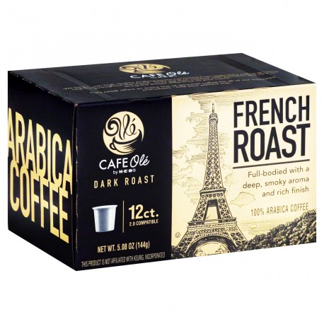 Cafe Ole  French Roast Dark Roast Single Serve Coffee Cups