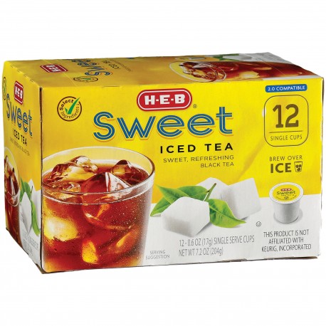 Peach Iced Tea Single Serve Cups