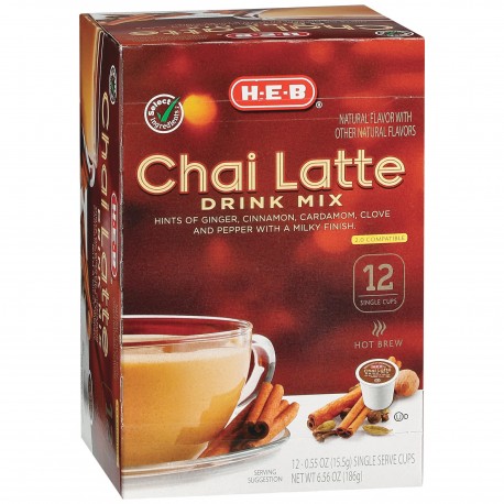 Chai Latte Drink Mix Single Serve Cups