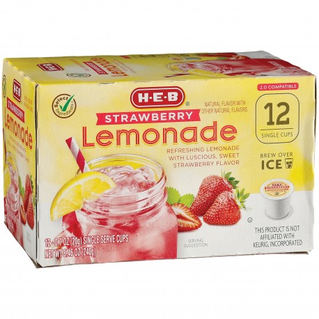 Brew Over Ice Strawberry Lemonade Single Serve Cups