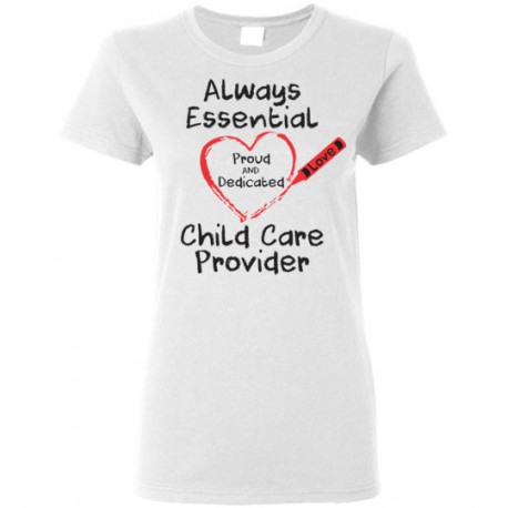 Crayon Heart Big Black Font Women's T-shirt