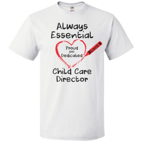 Crayon Heart Big Black Font Director Unisex T-Shirt