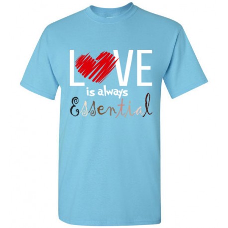 Scribble Heart Essential Men's T-Shirt