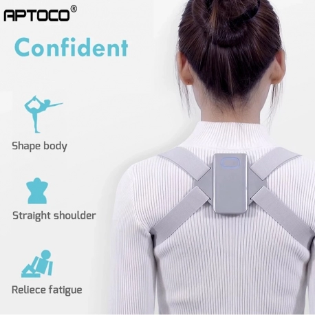 Adjustable Smart Back posture corrector with vibration Training Belt