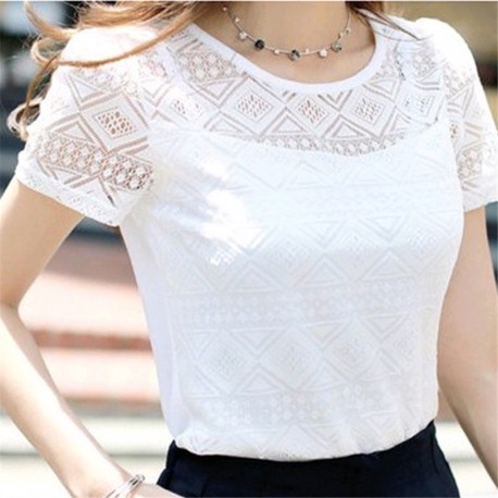 Chiffon Blouse Top For Women, slim fit Tops