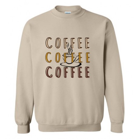 Coffee x3 - Sweatshirt