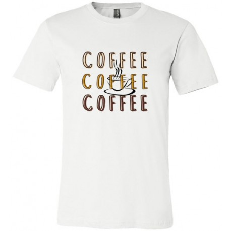 Coffee x3 - t-shirt