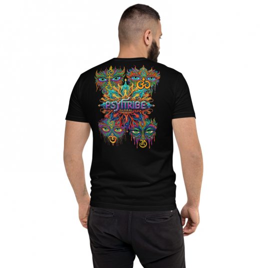 Faces of PsyTribe Global 2024 Mens Short Sleeve T-shirt (V1)