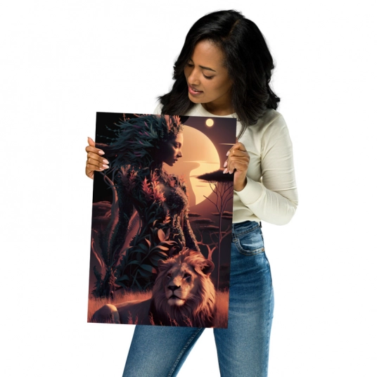 Gaia Mother Earth Poster 20″×30″, 12″×18″