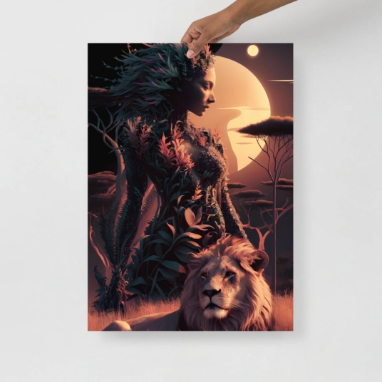 Gaia Mother Earth Poster 50×70 cm