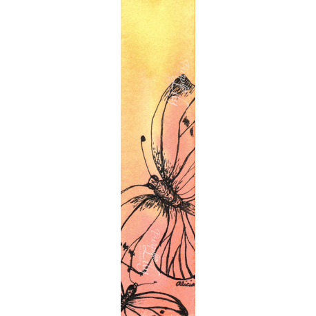 Two Warm Butterflies Bookmark