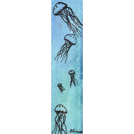 Peaceful Jellies Bookmark