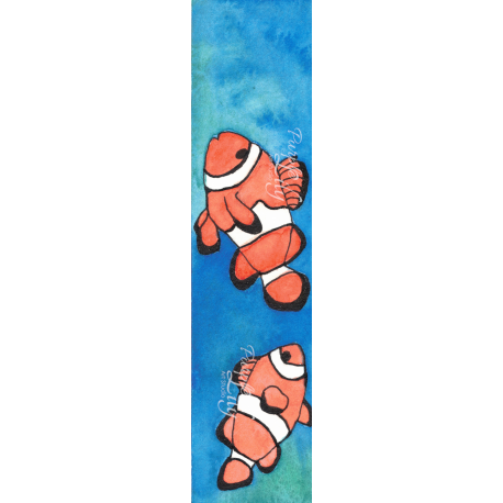 Happy Clownfish Bookmark